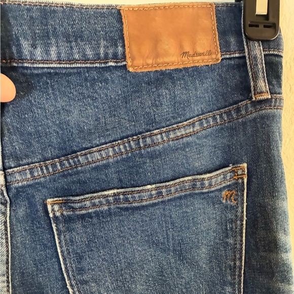 Madewell Women's Blue The High-Rise Slim Boyjean 26 - Picture 9 of 15
